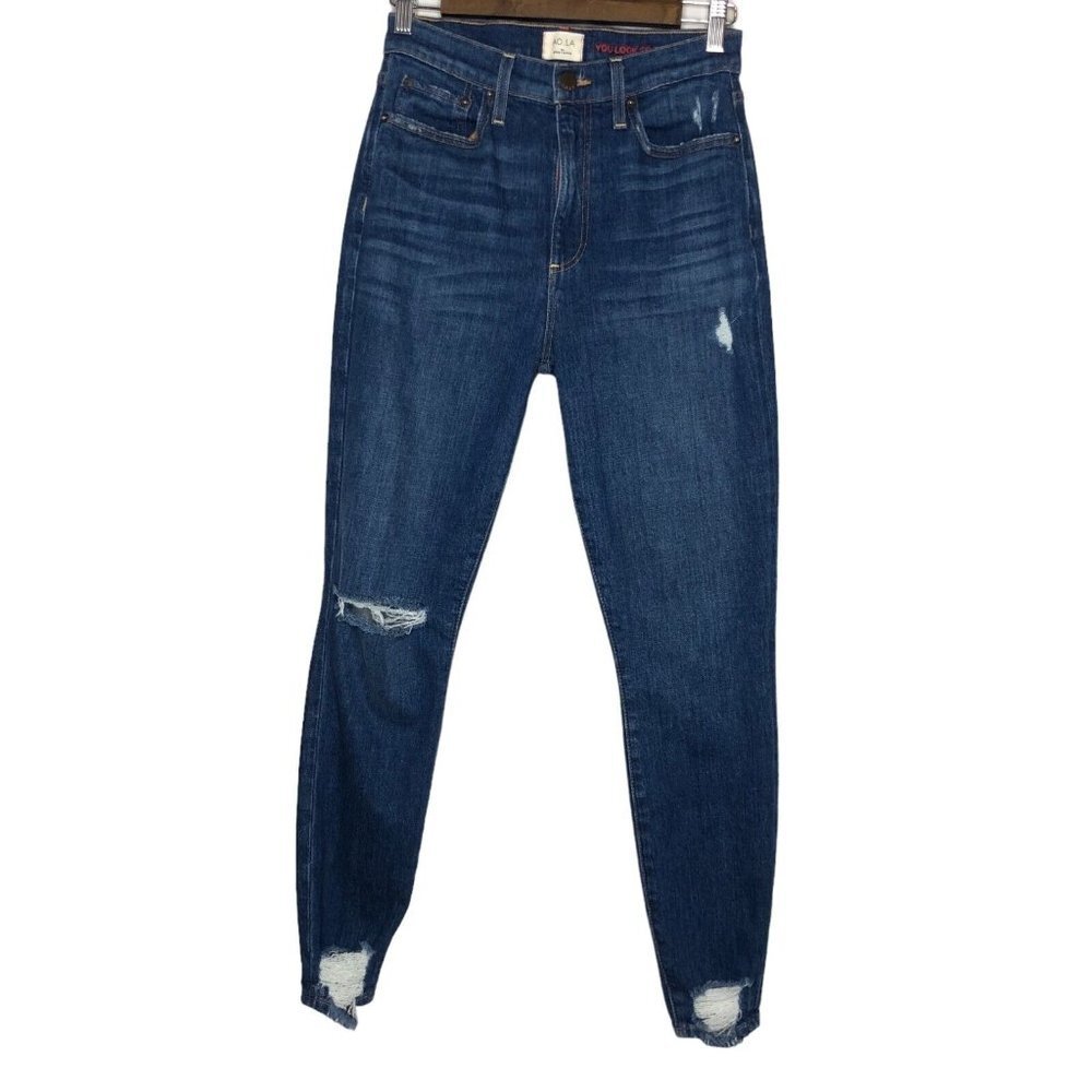 AO.LA by Alice + Olivia Good High Rise Ankle Skinny Jeans Size 28
